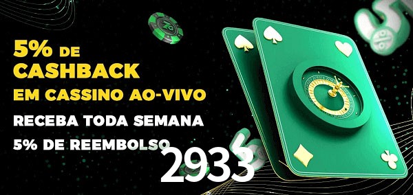 Promoções do cassino ao Vivo 2933